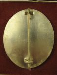 Знак "За ранение" в серебре.В коробке.