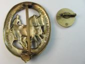 Знак "За управление повозкой",в бронзе.